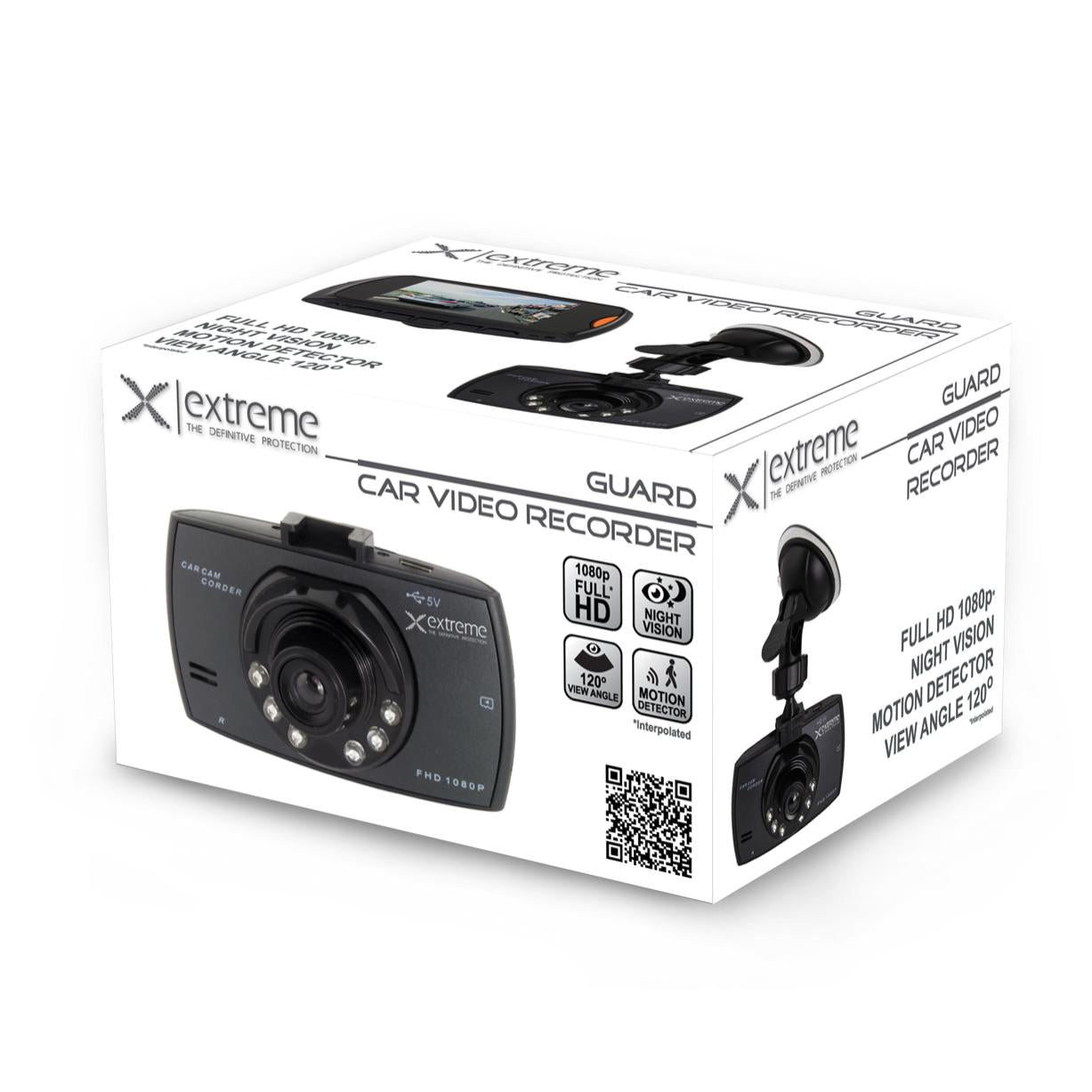 Camera auto DVR XTREME GUARD XDR101 cu ecran LCD 2.4"