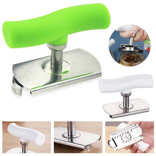 Deschizator de conserve din otel inoxidabil pentru bucatarie, multicolor
