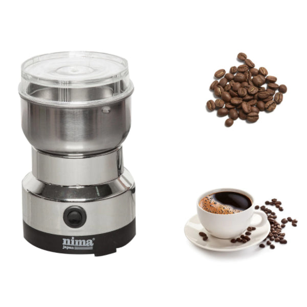 Blender electric 2 in 1 pentru cafea si suc Nima NM-8300, 150W, 50g-100g