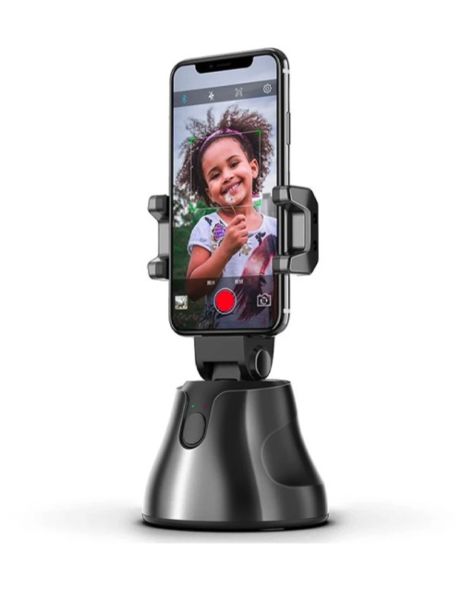 Suport smart de telefon pentru fotografii si filmari cu rotire 360 Robot Cameraman, Apai Genie