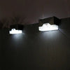 Aplica solara LED Flippy, ABS/Policarbonat, rezistenta la apa IP65, pentru trepte, borduri, terasa, 1.2V, 600mah, 7.9 x 5 cm, lumina alb rece, negru