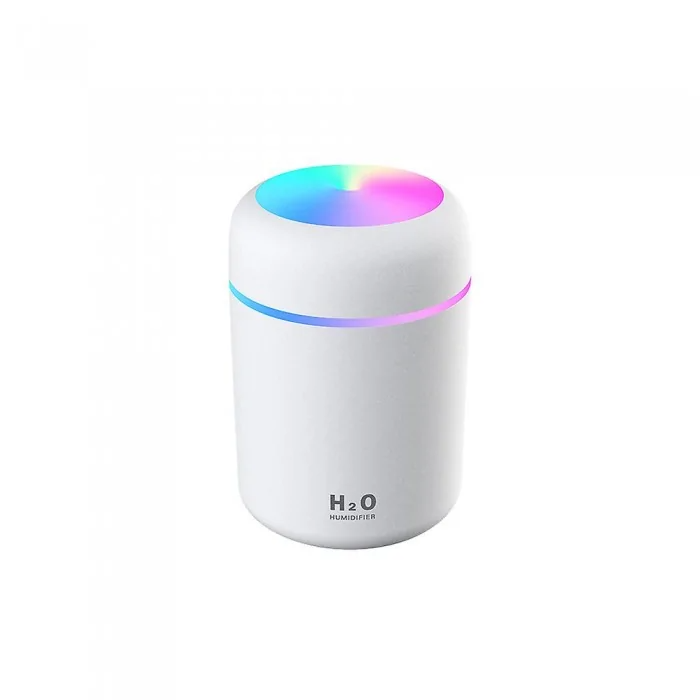 Difuzor aromaterapie H2O, lumini ambientale, portabil, 300 ml