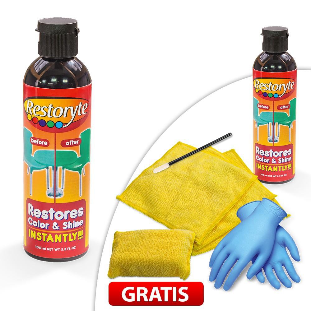 Lichid pentru lustruit si redarea culorii, set restaurare, 100ml