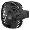 Ventilator Auto Baseus 2 in 1 cu prindere la scaun si functie de ventilator portabil, negru