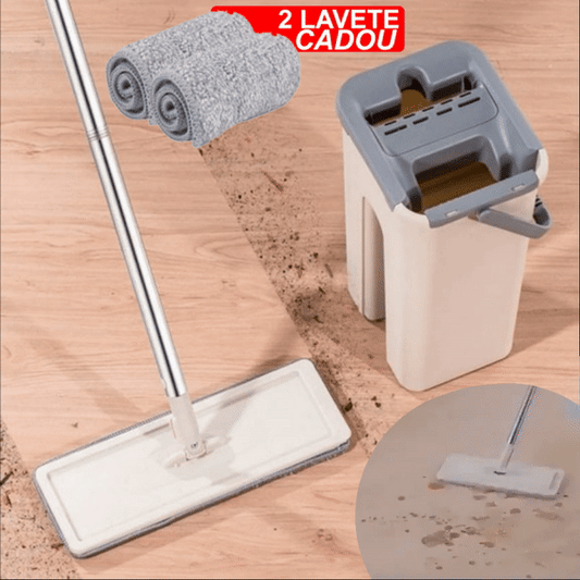 Mop profesional cu doua cuve de spalare si uscare