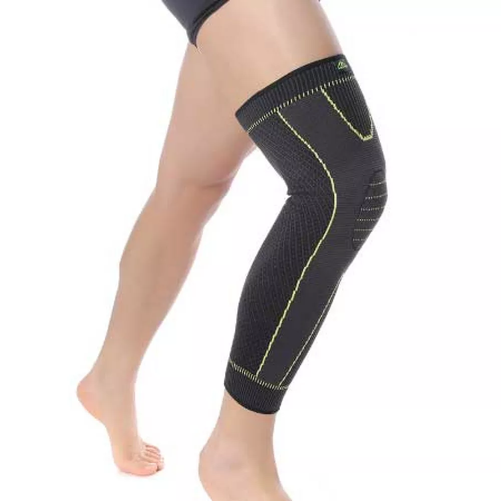 Protectie elastica pentru genunchi si gamba, elastica, marime universala