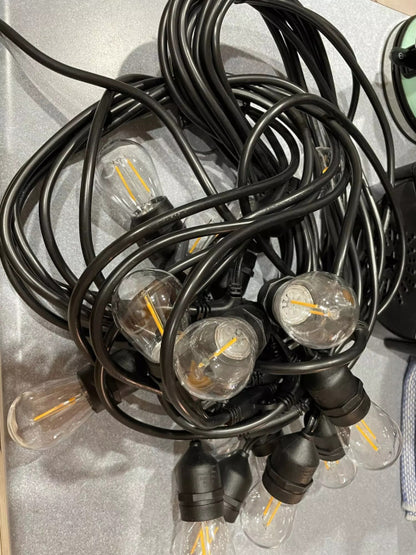 Ghirlanda luminoasa 10 metri cu 10 becuri led, conectabila
