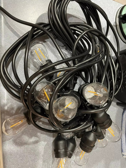 Ghirlanda luminoasa 10 metri cu 10 becuri led, conectabila