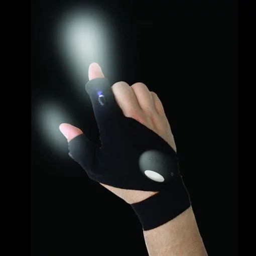 Manusa cu 2 degete si lumini LED pentru lucru