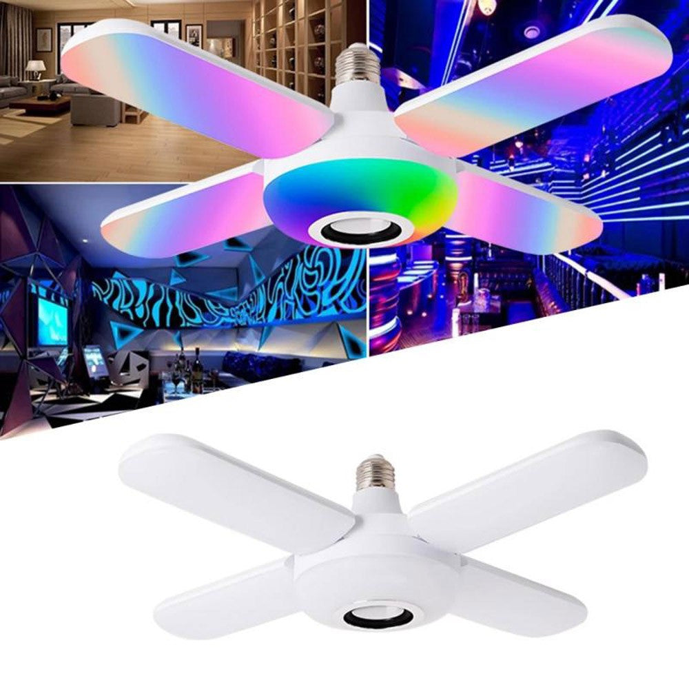 LAMPA LED RGB CU TELECOMANDA SI BLUETOOTH, 48W