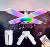 LAMPA LED RGB CU TELECOMANDA SI BLUETOOTH, 48W