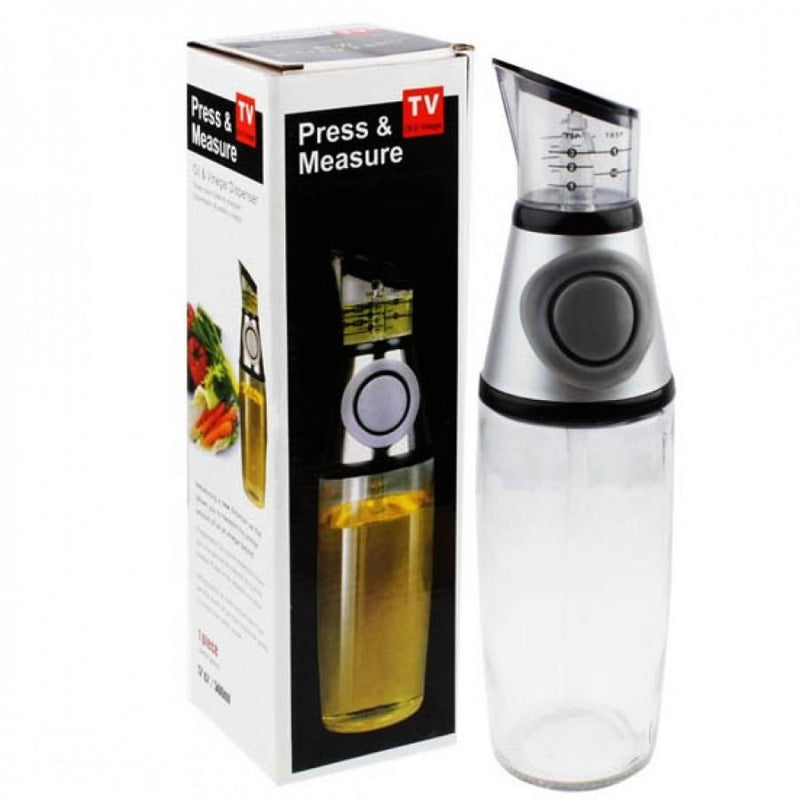 Dispenser din sticla pentru ulei si otet