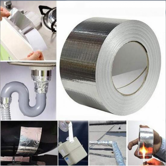 Banda adeziva izolatoare din aluminiu