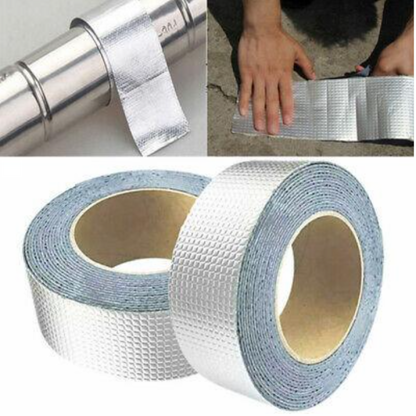 Banda adeziva izolatoare din aluminiu