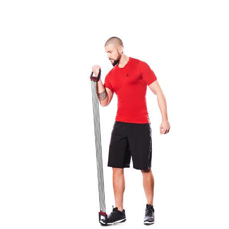 EXTENSOR CU 5 BENZI ELASTICE, 64 CM, SILICON