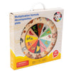 Joc Montessori 2 in 1 Tabla Inmultirii si impartirii, din lemn