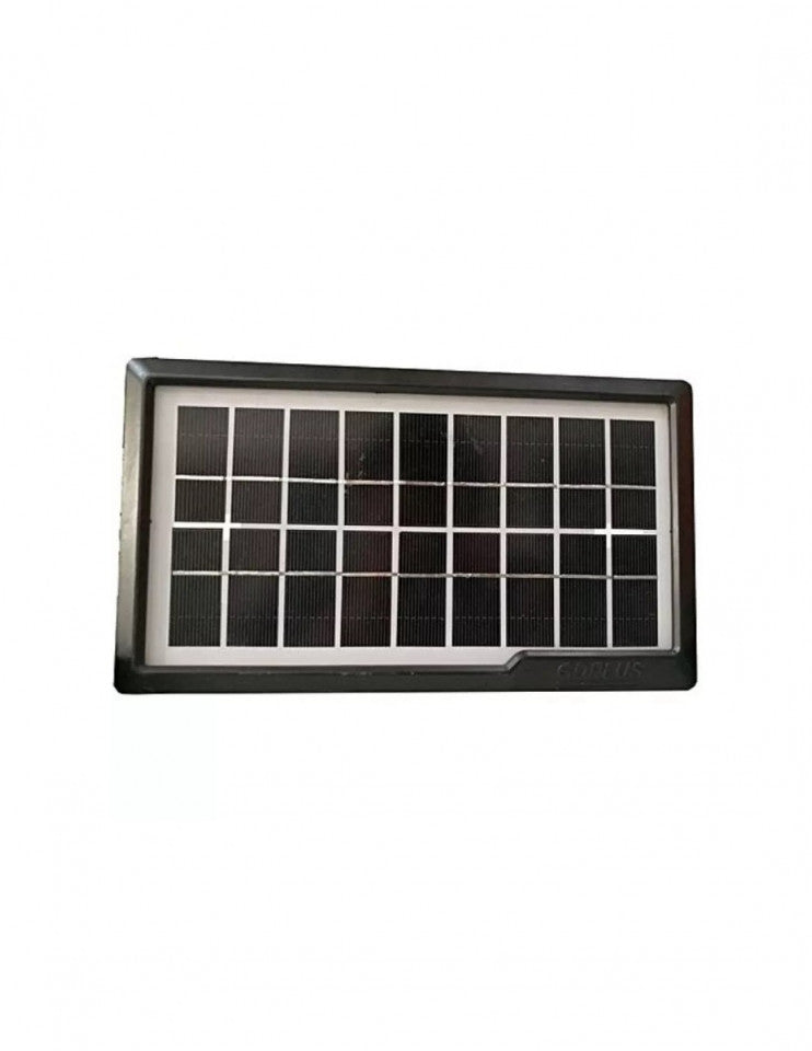 Kit solar pentru iluminare cu 3 becuri, port USB, radio, GD-8060