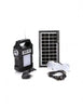 Kit solar pentru iluminare cu 3 becuri, port USB, radio, GD-8060