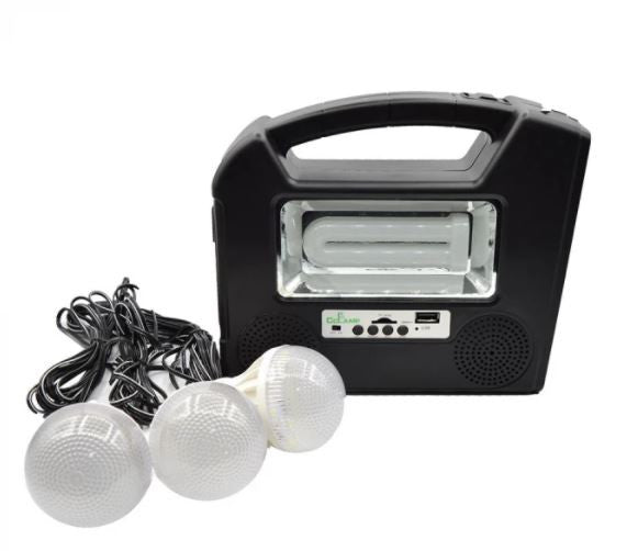 Kit Solar pentru iluminare, cu radio, GD CL-26