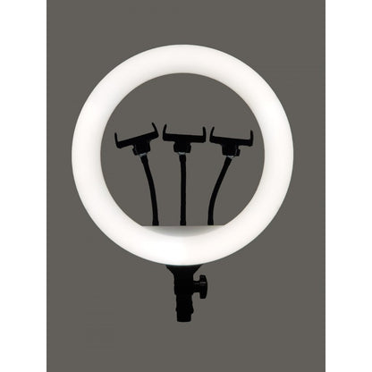 Lampa Circulara Ring Light 36cm/14 Inch, model C, USB, Telecomanda wifi Camera, 3 suport telefon, Profesionala Tiktok Youtube