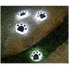 Load image into Gallery viewer, Lampa Solara LED, tip laba de urs, pentru gazon sau gradina, rezistenta la apa, alb rece
