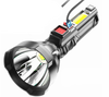 Lanterna de mana BL-830 cu incarcare USB, 3 moduri functionare, negru