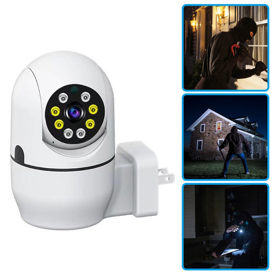 Camera WiFi Jortan de supraveghere pentru copii, 200W, Smart 360°, Urmarire Automata, Alb
