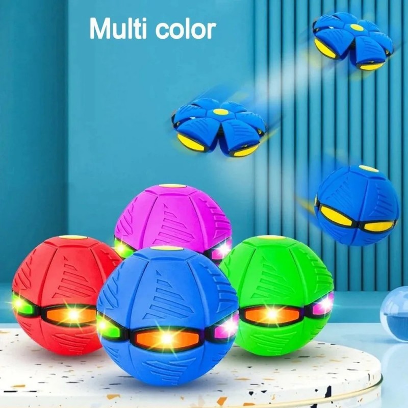 Minge zburatoare transformabila in disc, Ball P3 Disc, Rosu