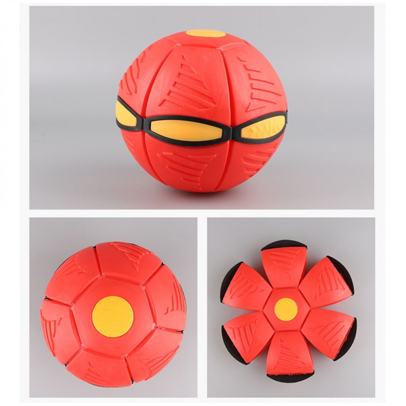 Minge zburatoare transformabila in disc, Ball P3 Disc, Rosu