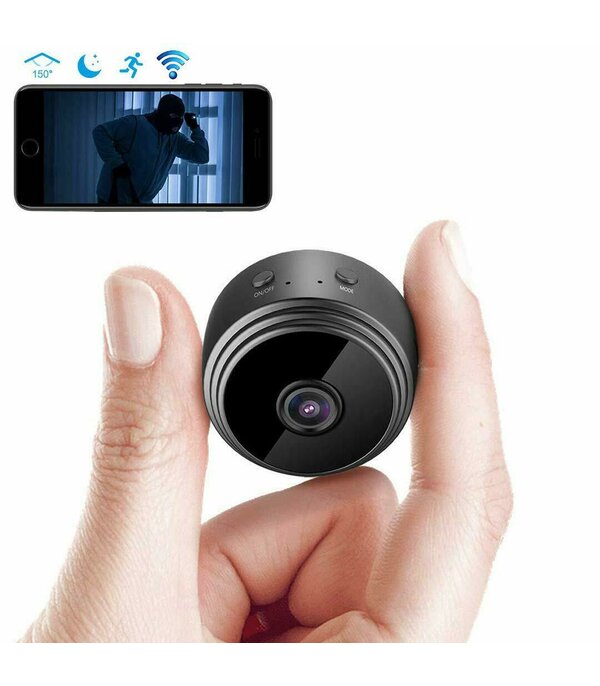 Mini Camera WiFi de Supraveghere, 1080p, Full HD Night Vision, alarma si urmarire intrusi
