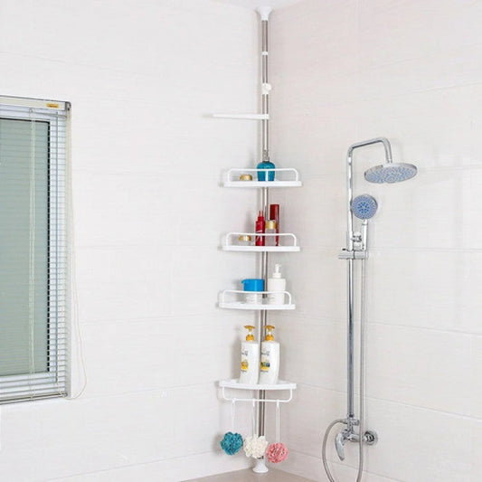 Etajera colt pentru baie, Multi Corner Shelf, 100-260 cm