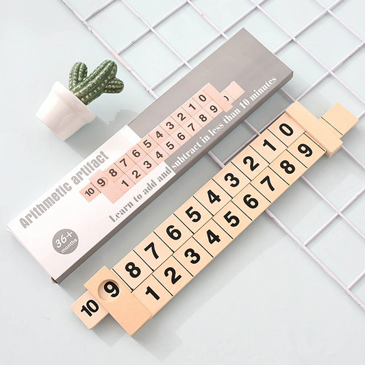 Joc educativ pentru copii, adunari si scaderi Arithmetic Artifact, 3 ani