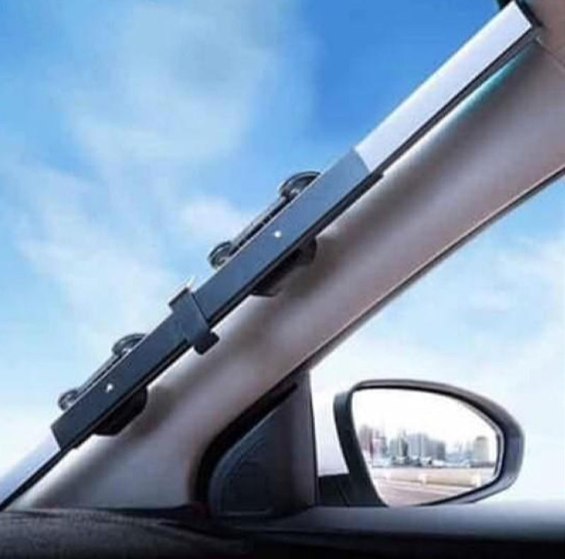 COPERTINA PARASOLAR AUTO IMPOTRIVA RAZELOR UV, FIXARE PRIN VENTUZE, 65x70 cm