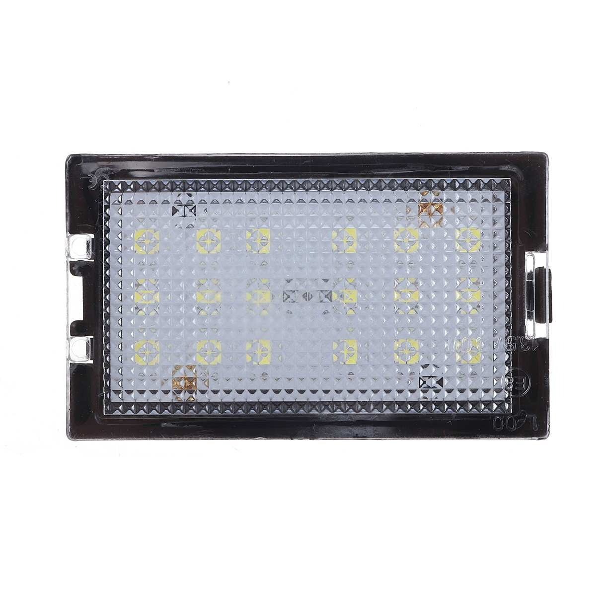 Set 2 lampi LED numar dedicate Land Rover Discovery Seria 3/4/Freelander 2/Sport
