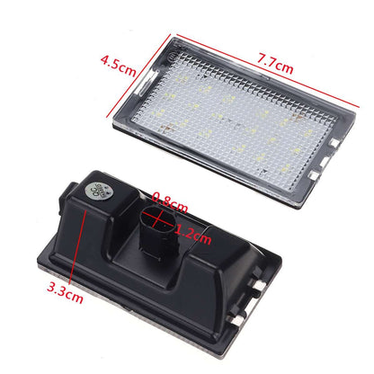 Set 2 lampi LED numar dedicate Land Rover Discovery Seria 3/4/Freelander 2/Sport