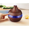 Difuzor aromaterapie cu LED, Essential Oil Diffuser, 300 ml, Stejar