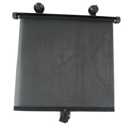 Parasolar retractabil pentru geamuri auto, set 2 bucati, negru