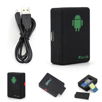 Mini dispozitiv de localizare GPS, ascultare in timp real, A8