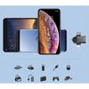 Adaptor OTG 3in1, de la USB 3.0, la Micro USB/Type-C/Lightning, Plug & Play