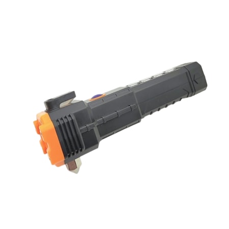 Lanterna LED C120, Lumina Frontala si Laterala, Dispozitiv Spargere Geamuri si Taiere Centura de Siguranta, Reincarcabila USB