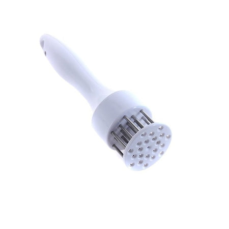 Ustensila pentru fragezit carnea, din inox, alb