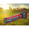 Lanterna LED 18W, cu Lumina Frontala si Laterala, Incarcare Solara si USB, Indicator Nivel Baterie, Functie PowerBank
