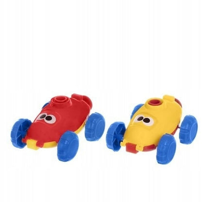 Set distractie cu 12 Baloane, Dispozitiv pentru Umflarea Baloanelor, 2 Masini, Multicolor