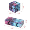 Jucarie Interactiva Antistres, Inifinite Cube, Multicolor, pentru copii si adulti