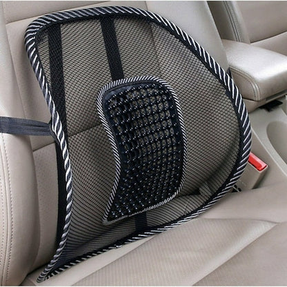 Perna tip suport lombar pentru scaun auto sau pentru birou, negru