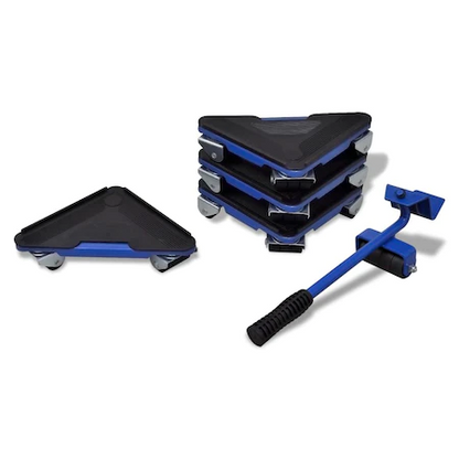 Set pentru ridicare si transport mobila, capacitate 300kg, 5 piese