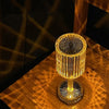 Veioza Rose Diamond acrilica, LED, RGB, pentru dormitor, restaurant, birou, cu telecomanda