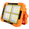 Lampa Solara 216 LED-uri Teno267, 4 moduri de iluminare, protectie IP66, lumini de urgenta, power bank, portabila, Waterproof, exterior, portocaliu