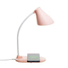 Lampa de birou LED, cu incarcator wireless, 3 nivele de iluminare, brat reglabil