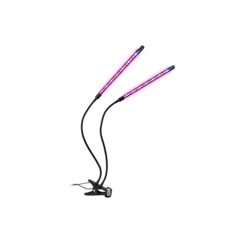 Set 2 Lampi UV, pentru cresterea plantelor, 40 LED, USB